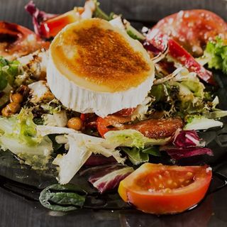 Ensalada de queso de Cabra