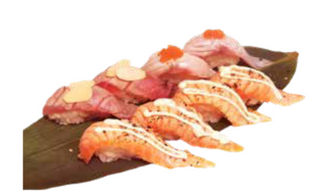 135 - Nigiri misti scottati 8 pz