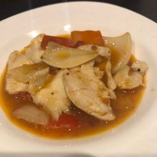 303. Pollo in salsa piccante
