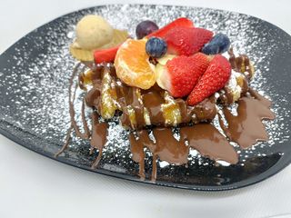 Waffle nutelloso