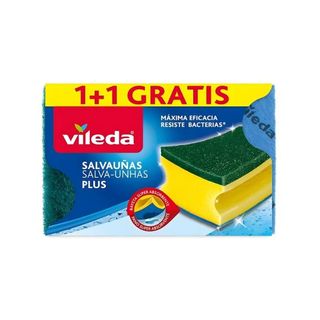 Esfregão Salva-unhas Plus - Vileda 1+1un