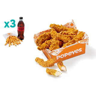 Menú 15 Tiras Crujientes para 3