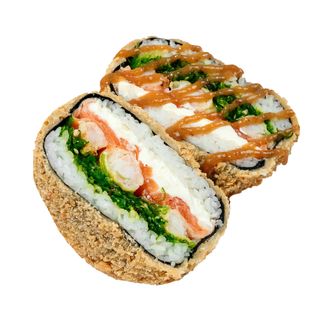 Суші бургер з лососем та креветкою 375 г
