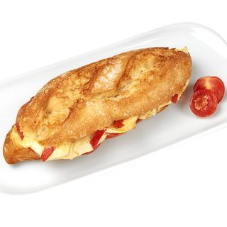 Bocadillo de Pollo con Pimiento