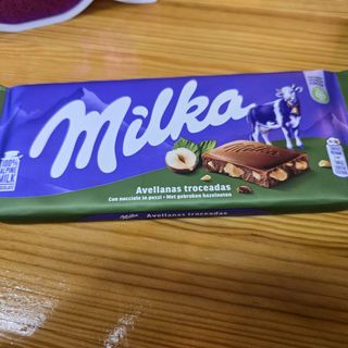 Barra Milka Chocolate Avelã