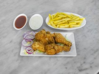 Menú 7 (  Pollo frito )