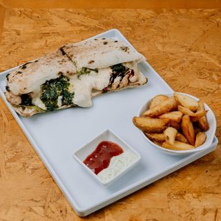 Panuozzo Escalope À La Crème Aux Champignons