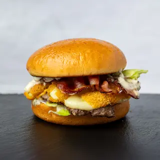Garlic Cheese Burger single