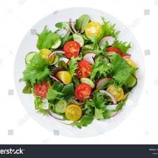 Piatto piccolo con verdure