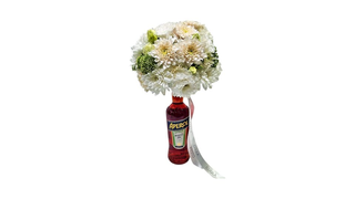 Aperol and flowers