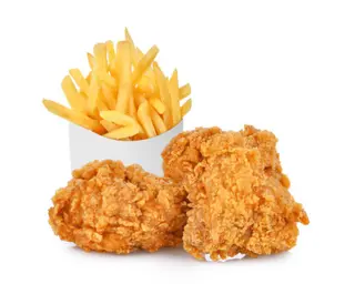 Pieces W/ Chips