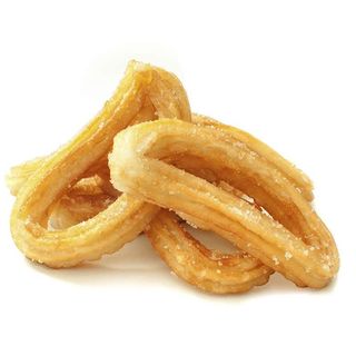 Churros con cobertura de dulce de leche