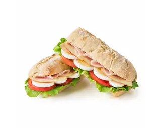Queijo Edam e fiambre