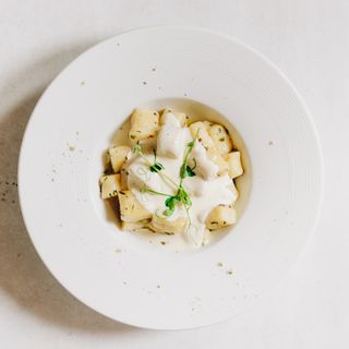 Njoki u umaku od gljiva