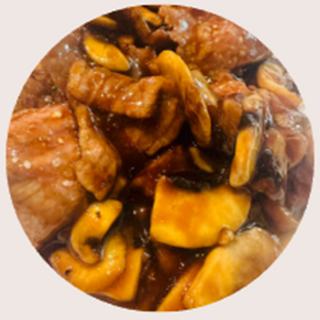 Ternera Salteada con Champiñón