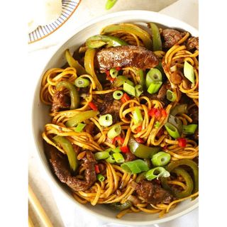 Stir fried pasta