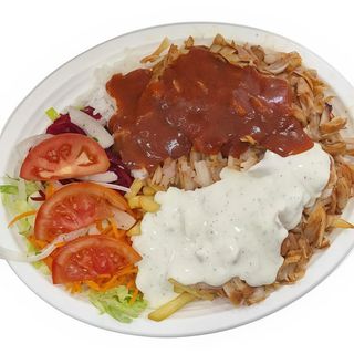 Menú Plato Kebab Mixto