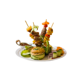 Plat De Brochettes Mixte
