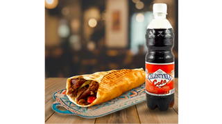 PITA GYROS WOŁOWY L + CELESTYNKA COLA