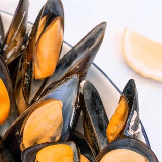 Mejillones De Galicia Etiqueta Negra Al Vapor