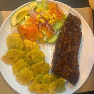 Costilla a la barbacoa