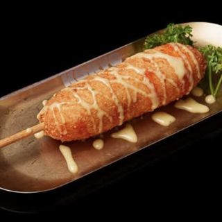 Corn dog ramen coreano