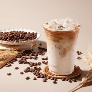 Caramel latte macchiato