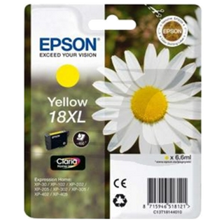 Cartucho De Tinta Epson 18Xl Amarillo