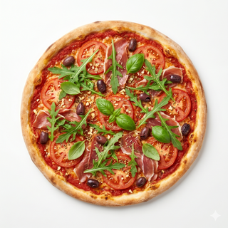 Pizza rústica (28 cm.)