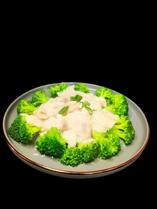 Pește cu broccoli
