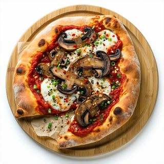 Calzone Con Prosciutto E Funghi