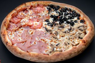 Pizza Pe Vatră Quatrro Stagioni 28cm