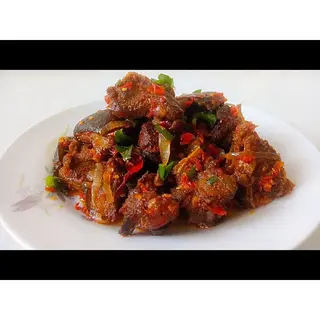 Peppered Goat Meat