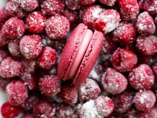 Макарон вишня-йогурт