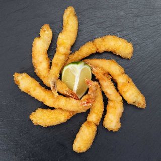 Креветки темпура в сухарях панко (5шт)