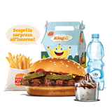 King junior hamburger menù