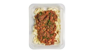 Wegańskie tagliatelle bolognese