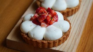 Тарталетка клубничная 