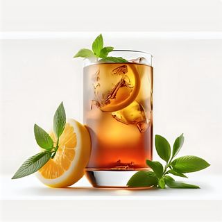 Студен чай лимон