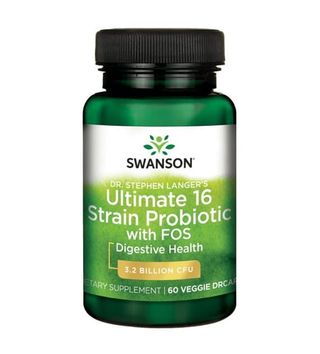 16 szczepów FOS Ultimate 16 Strain 60 kapsułek SWANSON