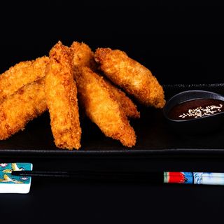 ხრაშუნა ქათმის სტრიპსი 8ც