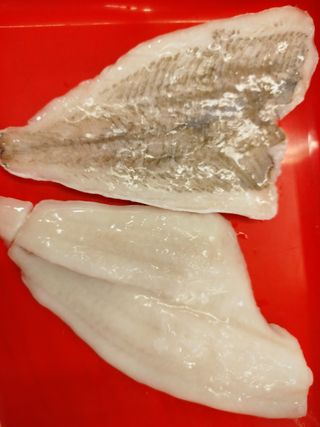 Filetto di platessa senza pelle