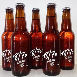 Cerveza 18/70 La Rubia