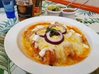 Enchilada cochinita pibil