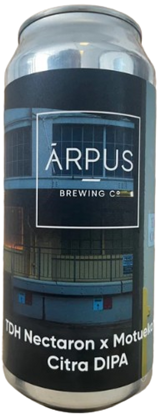 TDH Nectaron X Motueka X Citra DIPA Arpus Brewing Lata 44 cl.