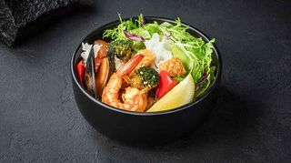 Боул з морепродуктами