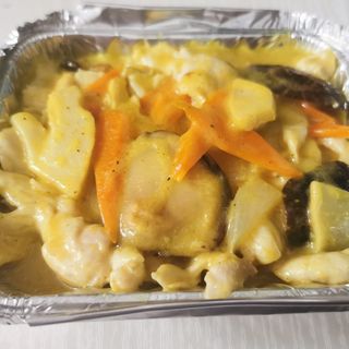 194. Pollo al red curry spicy