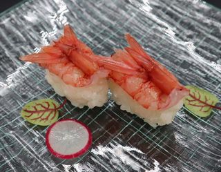 38. Nigiri gamberi dolci - 2 pezzi