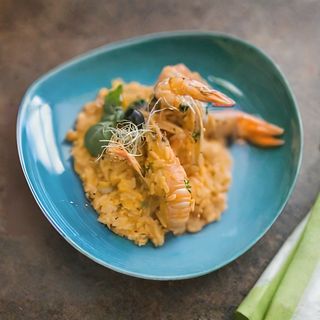 Krem rižoto od kozica i škampa