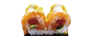 860.Fresh salmon roll